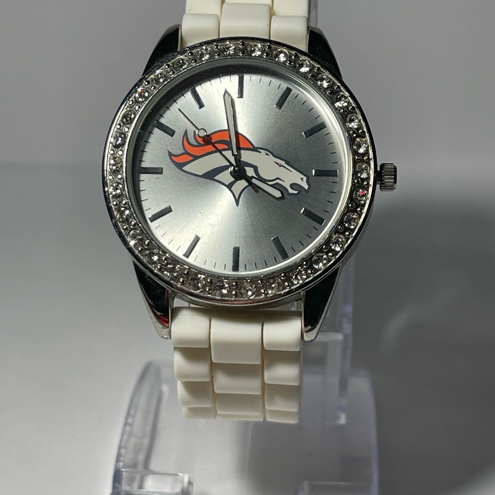 Denver Broncos NFL Acrylic Women"s FROST Watch by Game Time NEW